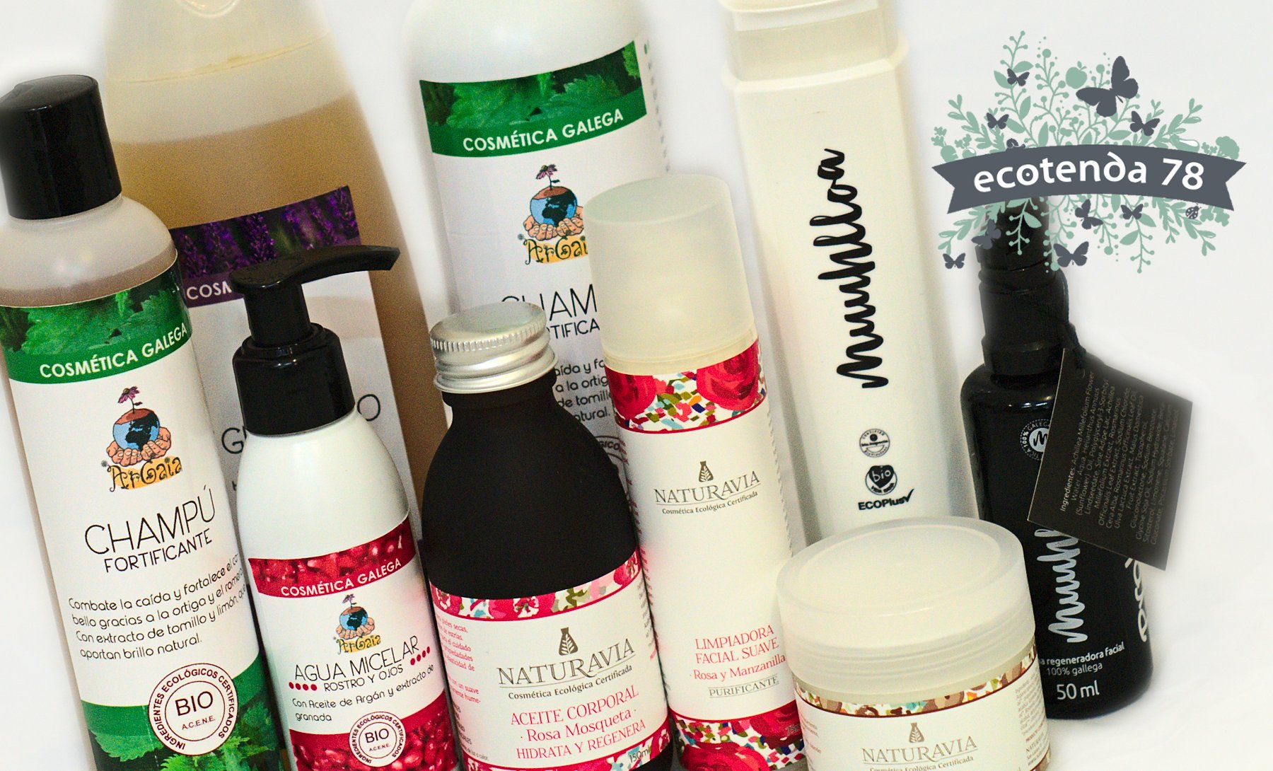 Tres Proxectos Galegos de Cosmética Ecolóxica