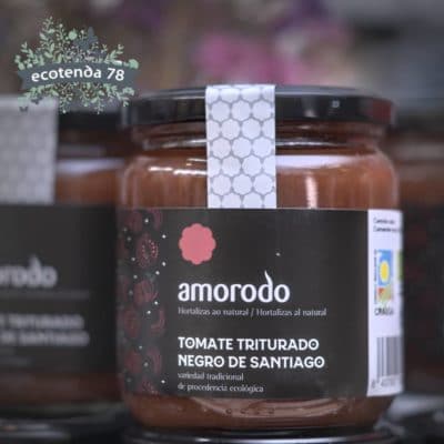 Tomate Negro de Santiago triturado - Conservas Amorodo